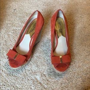 Michael Kors espadrille wedges